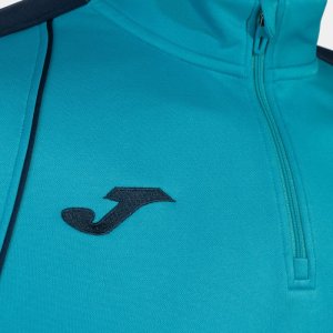 JOMA CHAMPIONSHIP VII SWEATSHIRT FLUOR TURQUOISE-NAVY