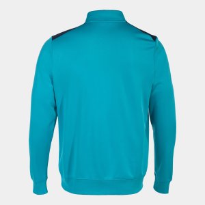 JOMA CHAMPIONSHIP VII SWEATSHIRT FLUOR TURQUOISE-NAVY