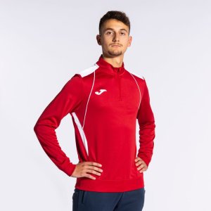 JOMA CHAMPIONSHIP VII SWEATSHIRT RED WHITE