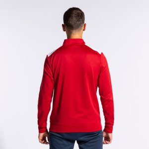 JOMA CHAMPIONSHIP VII SWEATSHIRT RED WHITE