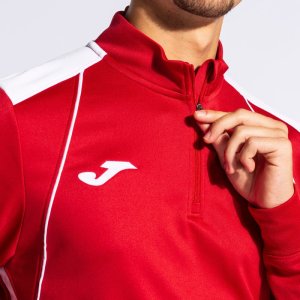 JOMA CHAMPIONSHIP VII SWEATSHIRT RED WHITE