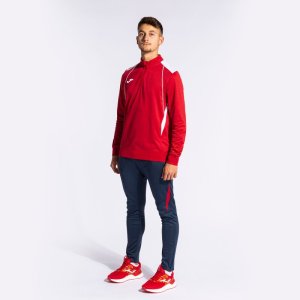JOMA CHAMPIONSHIP VII SWEATSHIRT RED WHITE