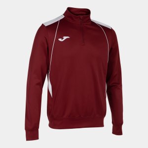 JOMA CHAMPIONSHIP VII SWEATSHIRT BURGUNDY WHITE