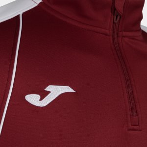 JOMA CHAMPIONSHIP VII SWEATSHIRT BURGUNDY WHITE