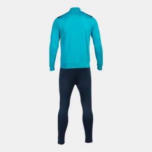 JOMA CHAMPIONSHIP VII TRACKSUIT FLUOR TURQUOISE-NAVY