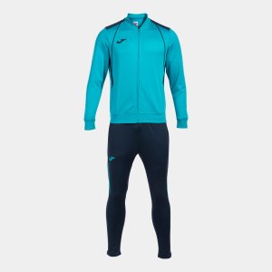 JOMA CHAMPIONSHIP VII TRACKSUIT FLUOR TURQUOISE-NAVY