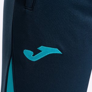 JOMA CHAMPIONSHIP VII TRACKSUIT FLUOR TURQUOISE-NAVY