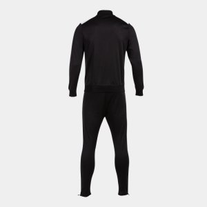 JOMA CHAMPIONSHIP VII TRACKSUIT BLACK WHITE