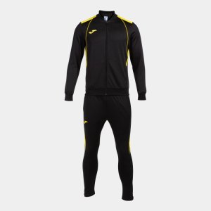 JOMA CHAMPIONSHIP VII TRACKSUIT BLACK YELLOW