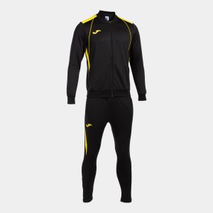 JOMA CHAMPIONSHIP VII TRACKSUIT BLACK YELLOW