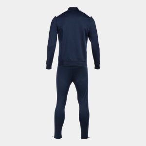 JOMA CHAMPIONSHIP VII TRACKSUIT NAVY WHITE