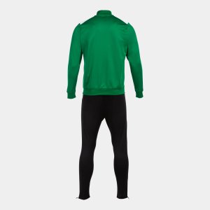 JOMA CHAMPIONSHIP VII TRACKSUIT GREEN WHITE BLACK