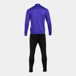 JOMA CHAMPIONSHIP VII TRACKSUIT PURPLE WHITE BLACK