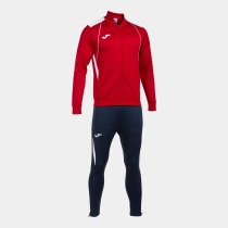 JOMA CHAMPIONSHIP VII TRACKSUIT RED WHITE NAVY