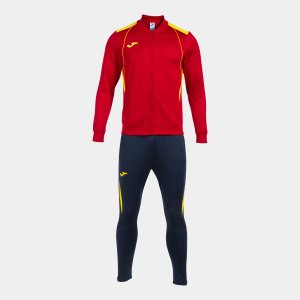 JOMA CHAMPIONSHIP VII TRACKSUIT RED YELLOW NAVY