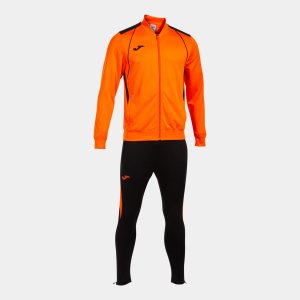 JOMA CHAMPIONSHIP VII TRACKSUIT ORANGE BLACK
