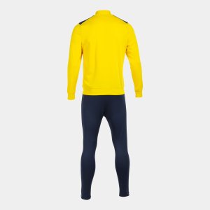 JOMA CHAMPIONSHIP VII TRACKSUIT YELLOW NAVY