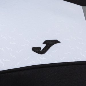JOMA CREW V SWEATSHIRT BLACK GREY WHITE
