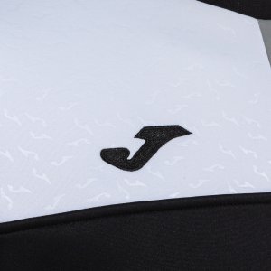 JOMA CREW V SWEATSHIRT BLACK GREY WHITE