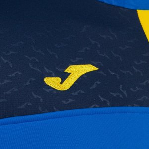 JOMA CREW V SWEATSHIRT ROYAL YELLOW NAVY