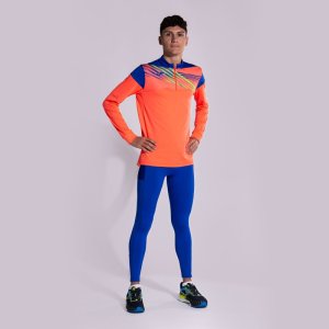 JOMA ELITE X SWEATSHIRT FLUOR CORAL ROYAL