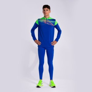 JOMA ELITE X SWEATSHIRT ROYAL FLUOR GREEN