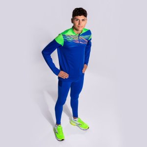 JOMA ELITE X SWEATSHIRT ROYAL FLUOR GREEN
