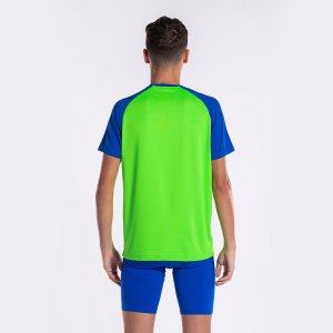 JOMA ELITE X SHORT SLEEVE T-SHIRT FLUOR GREEN ROYAL