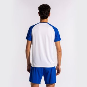 JOMA ELITE X SHORT SLEEVE T-SHIRT WHITE ROYAL