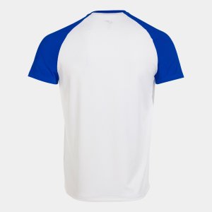 JOMA ELITE X SHORT SLEEVE T-SHIRT WHITE ROYAL