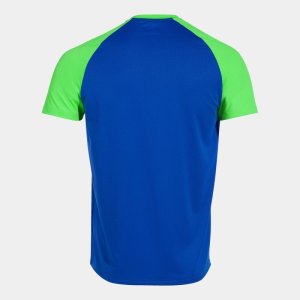JOMA ELITE X SHORT SLEEVE T-SHIRT ROYAL FLUOR GREEN