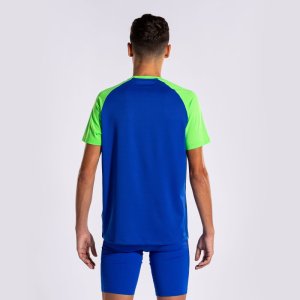 JOMA ELITE X SHORT SLEEVE T-SHIRT ROYAL FLUOR GREEN