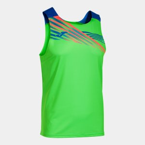 JOMA ELITE X SLEEVELESS SHIRT FLUOR GREEN ROYAL