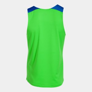 JOMA ELITE X SLEEVELESS SHIRT FLUOR GREEN ROYAL