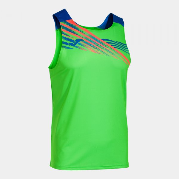 JOMA ELITE X SLEEVELESS SHIRT FLUOR GREEN ROYAL