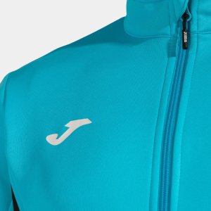 JOMA DERBY TRACKSUIT FLUOR TURQUOISE BLACK
