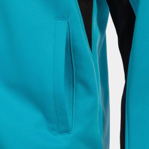 JOMA DERBY TRACKSUIT FLUOR TURQUOISE BLACK
