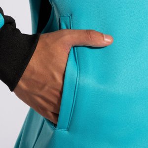 JOMA DERBY TRACKSUIT FLUOR TURQUOISE BLACK