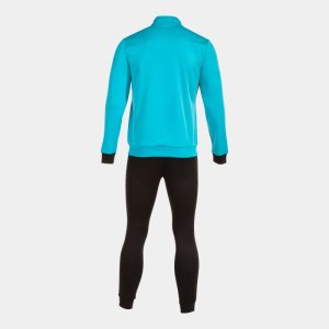 JOMA DERBY TRACKSUIT FLUOR TURQUOISE BLACK