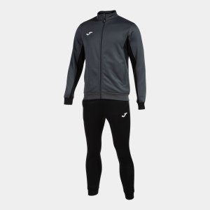 JOMA DERBY TRACKSUIT ANTHRACITE BLACK