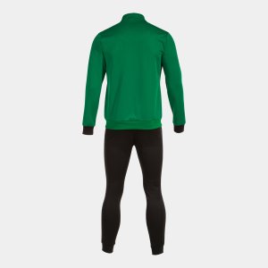 JOMA DERBY TRACKSUIT GREEN BLACK