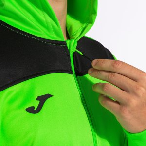 JOMA PHOENIX II TRACKSUIT FLUOR GREEN BLACK