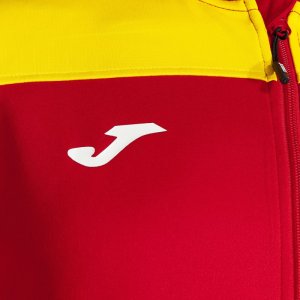 JOMA PHOENIX II TRACKSUIT RED YELLOW BLACK