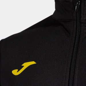 JOMA DANUBIO II TRACKSUIT BLACK YELLOW WHITE