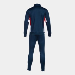 JOMA DANUBIO II TRACKSUIT NAVY RED WHITE