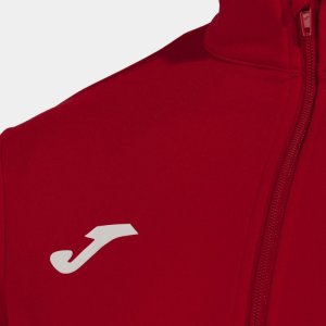 JOMA DANUBIO II TRACKSUIT RED BLACK WHITE