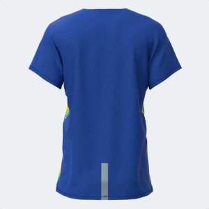 JOMA R-TRAIL NATURE SHORT SLEEVE T-SHIRT ROYAL YELLOW GREEN