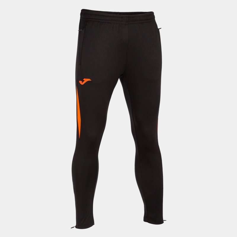 JOMA CHAMPIONSHIP VII LONG PANTS BLACK ORANGE
