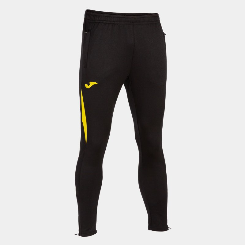 JOMA CHAMPIONSHIP VII LONG PANTS BLACK YELLOW