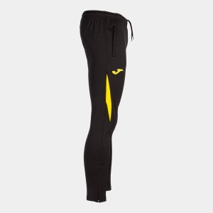 JOMA CHAMPIONSHIP VII LONG PANTS BLACK YELLOW